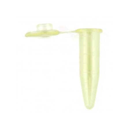 Rpi Micro-Tubes, Graduated, 500ul, Yellow, 100/PK 145506Y